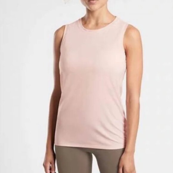 Athleta Vital Tank 2.0 Essence Blush Pink Glow sz S NWT - Picture 1 of 4